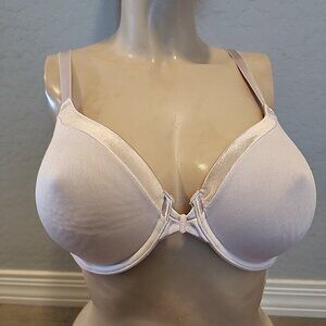 Vanity Fair Bra 36D Pale Pink Underwire Lined Front Closure 75339